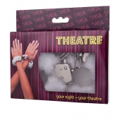 Наручники с белой меховой опушкой - ToyFa - купить с доставкой в Рубцовске