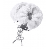 Наручники с белой меховой опушкой - ToyFa - купить с доставкой в Рубцовске