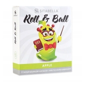 Стимулирующий презерватив-насадка Roll   Ball Apple - Sitabella - купить с доставкой в Рубцовске