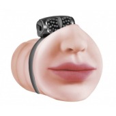 Мастурбатор-ротик с виброкольцом Satisfaction Beloved - Lola Games - в Рубцовске купить с доставкой