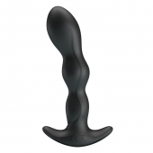 Черный анальный стимулятор простаты с вибрацией Special Anal Massager - 14,5 см. - Baile - в Рубцовске купить с доставкой