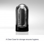 Черный мастурбатор Flip Zero - Tenga - в Рубцовске купить с доставкой