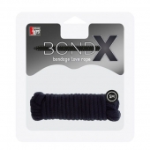 Чёрная веревка для связывания BONDX LOVE ROPE - 5 м. - Dream Toys - купить с доставкой в Рубцовске