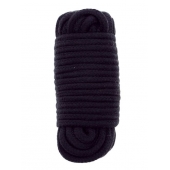Черная веревка для связывания BONDX LOVE ROPE - 10 м. - Dream Toys - купить с доставкой в Рубцовске