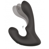 Чёрный массажер простаты с 2 моторами BOOTY ROCKER - Dream Toys - в Рубцовске купить с доставкой