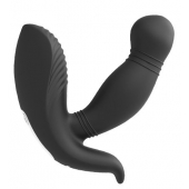 Черный вибромассажер простаты PROSTATE HERO - Dream Toys - в Рубцовске купить с доставкой