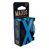 Классические презервативы в железном кейсе MAXUS Classic - 3 шт. - Maxus - купить с доставкой в Рубцовске