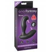 Черный массажер простаты Electro Stim Prostate Vibe с электростимуляцией - 13,3 см. - Pipedream - купить с доставкой в Рубцовске