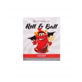 Стимулирующий презерватив-насадка Roll   Ball Cherry - Sitabella - купить с доставкой в Рубцовске