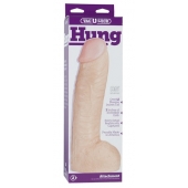 Огромная насадка-реалистик Vac-U-Lock Realistic Hung - 31,7 см. - Doc Johnson - купить с доставкой в Рубцовске