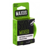 Презервативы в железном кейсе MAXUS Mixed - 3 шт. - Maxus - купить с доставкой в Рубцовске