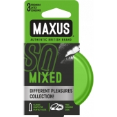 Презервативы в железном кейсе MAXUS Mixed - 3 шт. - Maxus - купить с доставкой в Рубцовске