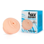 Телесная насадка-вагина на помпу - Sex Expert - в Рубцовске купить с доставкой