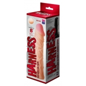 Насадка на пояс Harness RED LINE - 21,5 см. - LOVETOY (А-Полимер) - купить с доставкой в Рубцовске