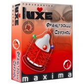 Презерватив LUXE Maxima  Французский связной  - 1 шт. - Luxe - купить с доставкой в Рубцовске