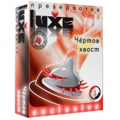 Презерватив LUXE  Exclusive  Чертов хвост  - 1 шт. - Luxe - купить с доставкой в Рубцовске