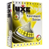 Презерватив LUXE  Exclusive  Кричащий банан  - 1 шт. - Luxe - купить с доставкой в Рубцовске