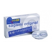 Ультратонкие презервативы Sagami Original QUICK - 6 шт. - Sagami - купить с доставкой в Рубцовске