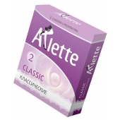 Классические презервативы Arlette Classic - 3 шт. - Arlette - купить с доставкой в Рубцовске