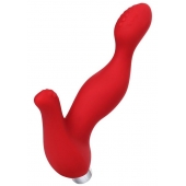 Красный силиконовый вибростимулятор простаты Proman - 12,5 см. - ToyFa - в Рубцовске купить с доставкой