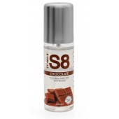 Смазка на водной основе S8 Flavored Lube со вкусом шоколада - 125 мл. - Stimul8 - купить с доставкой в Рубцовске
