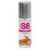 Смазка на водной основе S8 Flavored Lube со вкусом вишни - 125 мл. - Stimul8 - купить с доставкой в Рубцовске