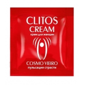 Пробник возбуждающего крема для женщин Clitos Cream - 1,5 гр. - Биоритм - купить с доставкой в Рубцовске