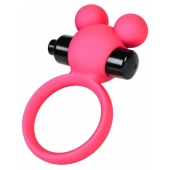 Розовое виброкольцо на пенис A-Toys - A-toys - в Рубцовске купить с доставкой