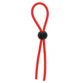 Красное эрекционное лассо с одной бусиной-утяжкой STRETCHY THIN LASSO - Dream Toys - в Рубцовске купить с доставкой