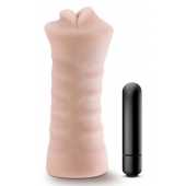 Телесный мастурбатор-ротик Angie - Blush Novelties - в Рубцовске купить с доставкой