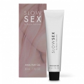 Лубрикант на водной основе Slow Sex Anal Play Gel - 30 мл. - Bijoux Indiscrets - купить с доставкой в Рубцовске