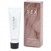 Лубрикант на водной основе Slow Sex Anal Play Gel - 30 мл. - Bijoux Indiscrets - купить с доставкой в Рубцовске