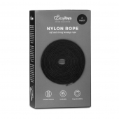 Черная веревка для бондажа Easytoys Bondage Rope - 5 м. - Easy toys - купить с доставкой в Рубцовске