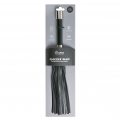 Черная плеть Easytoys Flogger With Metal Grip - 38 см. - Easy toys - купить с доставкой в Рубцовске