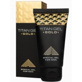 Гель для увеличения члена Titan Gel Gold Tantra - 50 мл. - Titan - купить с доставкой в Рубцовске
