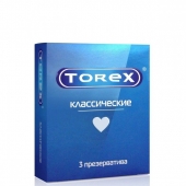 Гладкие презервативы Torex  Классические  - 3 шт. - Torex - купить с доставкой в Рубцовске