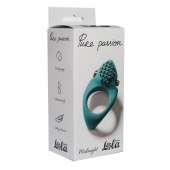 Зеленое эрекционное виброкольцо Pure Passion Midnight - Lola Games - в Рубцовске купить с доставкой