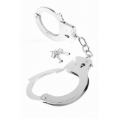 Металлические серебристые наручники Designer Metal Handcuffs - Pipedream - купить с доставкой в Рубцовске
