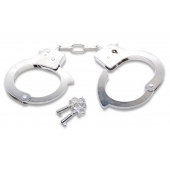 Наручники с ключами Official Handcuffs - Pipedream - купить с доставкой в Рубцовске