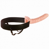 Мужской полый страпон 10  Hollow Strap-On - 24 см. - Pipedream - купить с доставкой в Рубцовске