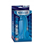 Синяя вакуумная помпа MENZSTUFF PENIS ENLARGER - Dream Toys - в Рубцовске купить с доставкой