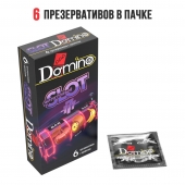 Ароматизированные презервативы DOMINO  Фруктовый слот  - 6 шт. - Domino - купить с доставкой в Рубцовске