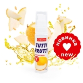 Гель-смазка Tutti-frutti со вкусом сочной дыни - 30 гр. - Биоритм - купить с доставкой в Рубцовске