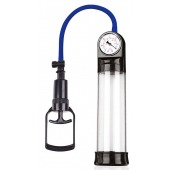 Прозрачная вакуумная помпа Sex Expert с манометром - Sex Expert - в Рубцовске купить с доставкой