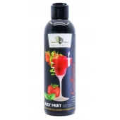 Интимный гель-смазка JUICY FRUIT с ароматом клубники - 200 мл. - БиоМед - купить с доставкой в Рубцовске