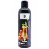 Интимный гель-смазка JUICY FRUIT с ароматом солёной карамели - 200 мл. - БиоМед - купить с доставкой в Рубцовске