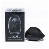 Черный инновационный мужской вибратор PULSE SOLO ESSENTIAL - Hot Octopuss - в Рубцовске купить с доставкой