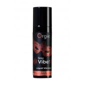 Разогревающий гель для массажа ORGIE Sexy Vibe Hot с эффектом вибрации - 15 мл. - ORGIE - купить с доставкой в Рубцовске