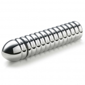 Рельефный фаллос для интенсивного электросекса Groovey George - 20 см. - MyStim - купить с доставкой в Рубцовске