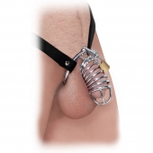 Кольцо верности Extreme Chastity Belt с фиксацией головки - Pipedream - купить с доставкой в Рубцовске